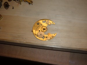 Steampunk Necklace - All Pieces Positioned